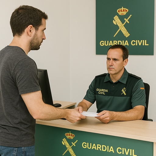 Cancelar antecedentes policiales ante la Guardia Civil