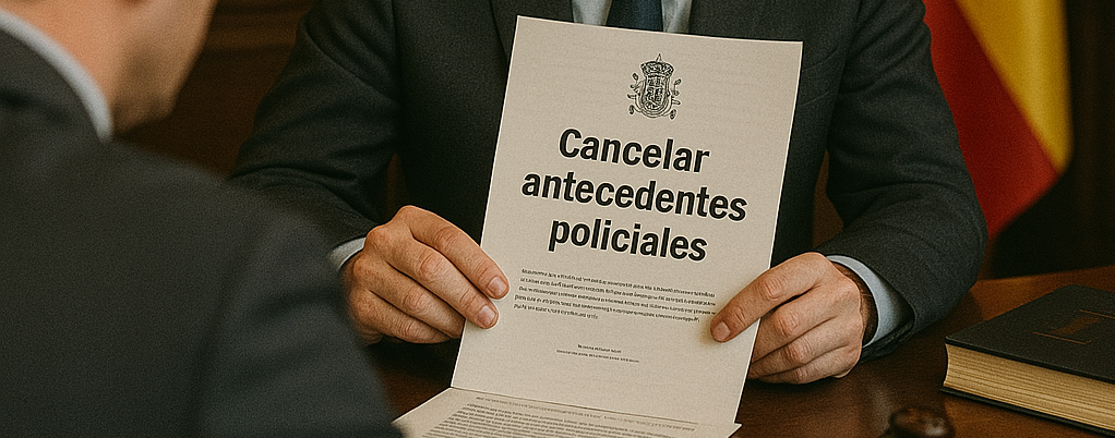 Cancelar antecedentes policiales en España