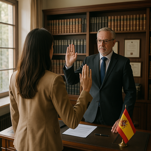 Cuál es el papel del Notario en una Jura de Nacionalidad en España