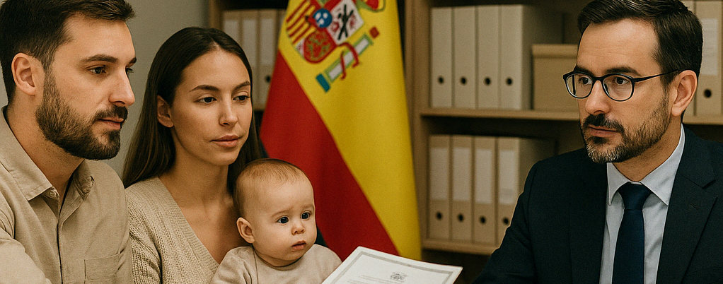 Nacionalidad española por Simple Presunción