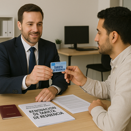 Proceso de renovación de la tarjeta comunitaria permanente