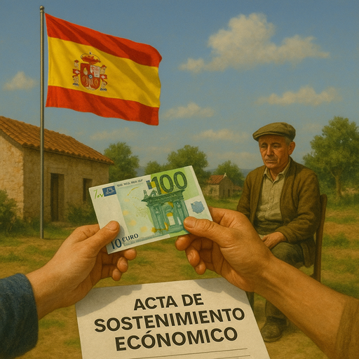 Qué debe incluir un Acta de Sostenimiento Económico