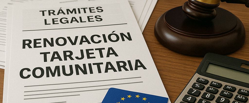 Renovar tarjeta comunitaria en España