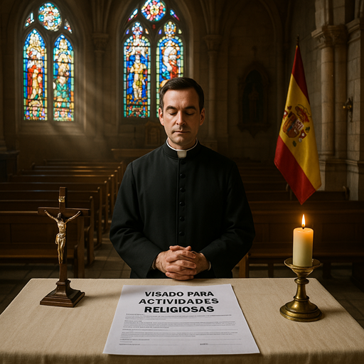 Requisitos visados para actividades religiosas en España