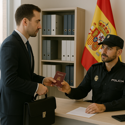 Visado de carácter extraordinario en España
