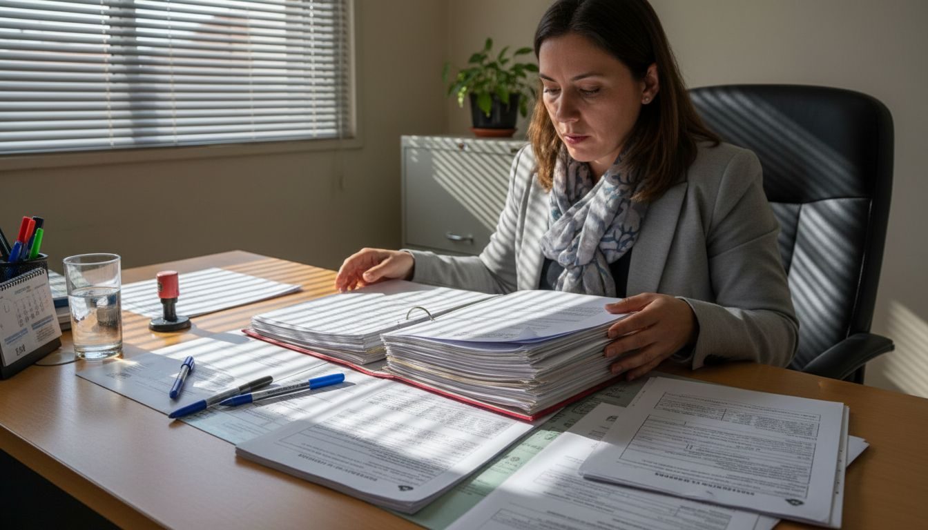 El solicitante está revisando la documentación necesaria para obtener la nacionalidad española.