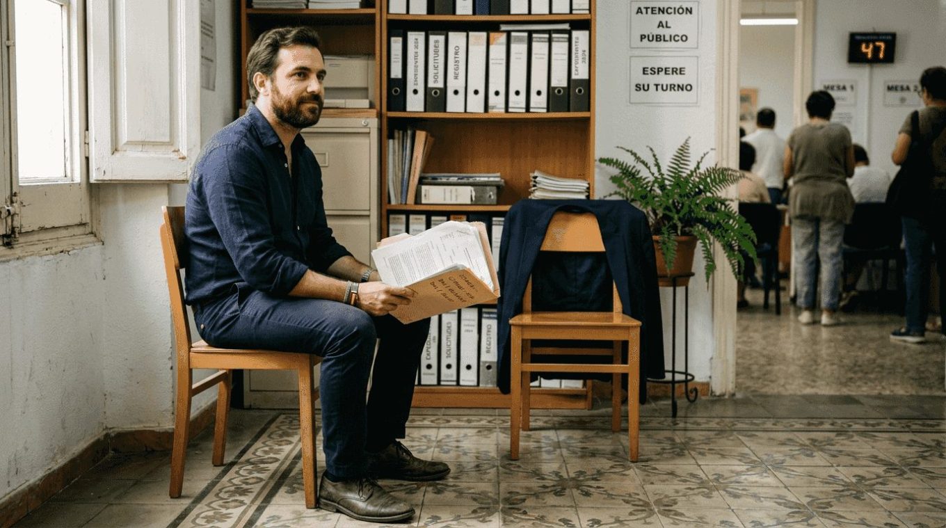 Persona pendiente de resolución en su proceso de obtención de la nacionalidad española.