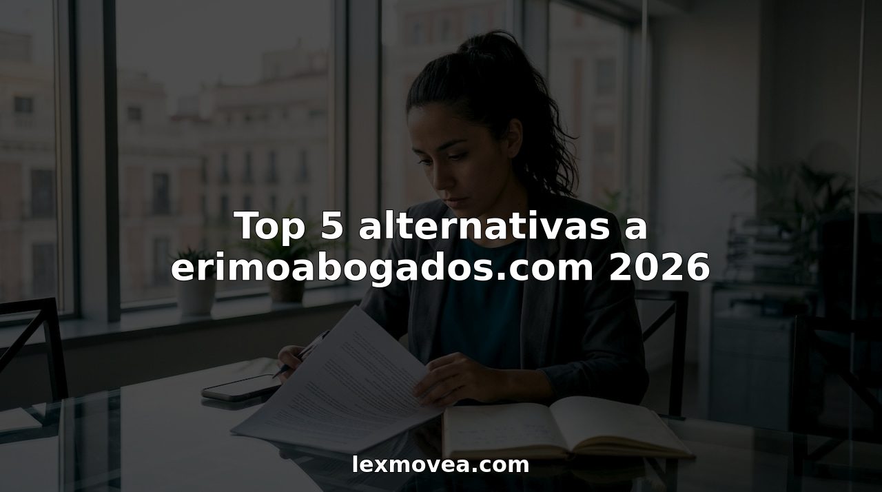 Mujer revisando trámites de inmigración en una asesoría legal