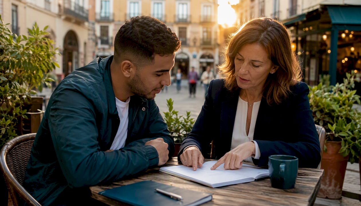Asesoría jurídica entre abogado y cliente