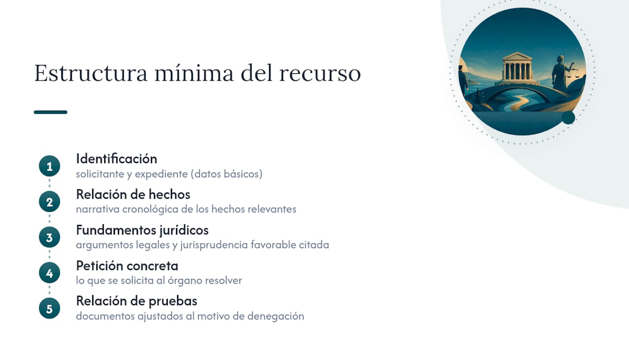Estructura fundamental de un recurso de nacionalidad