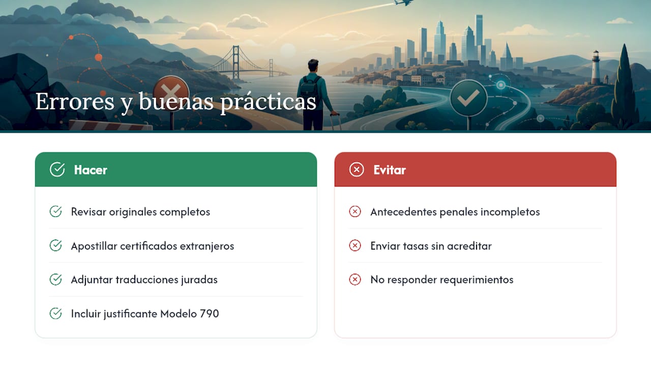 Lo que un despacho de extranjería ve una y otra vez — overview diagram