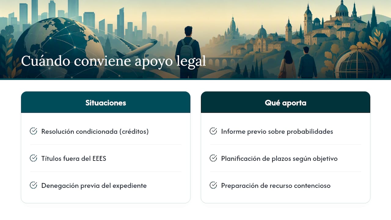 Casos especiales: cuándo conviene apoyo legal especializado — overview diagram